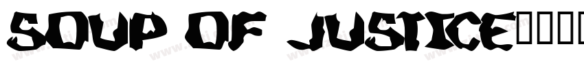 Soup of Justice字体转换